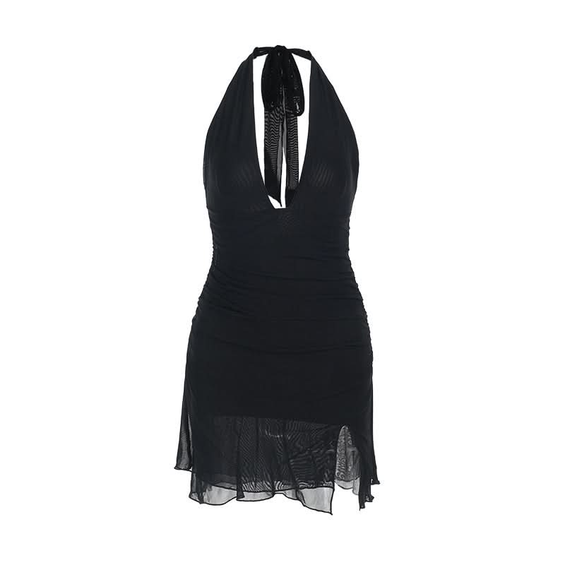 Nova | A-Line Mini Dress - ginlerie