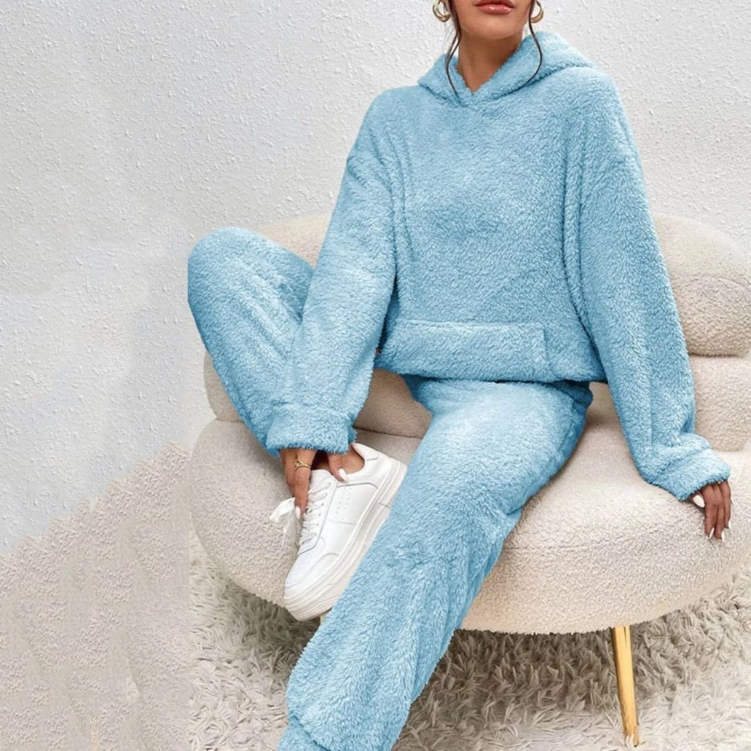 Alexa | Cozy Hooded Lounge Set - ginlerie 0