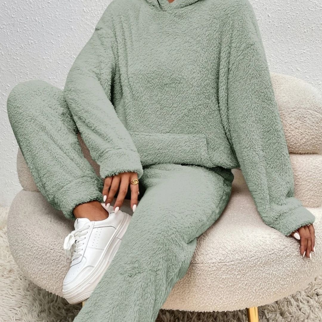 Alexa | Cozy Hooded Lounge Set - ginlerie 2