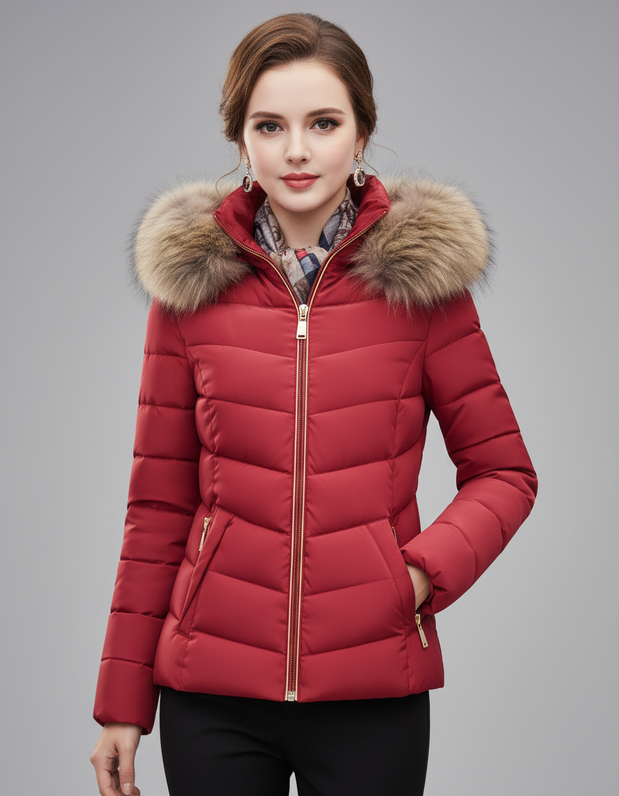 Amelia | Longline Puffer Coat - ginlerie 3
