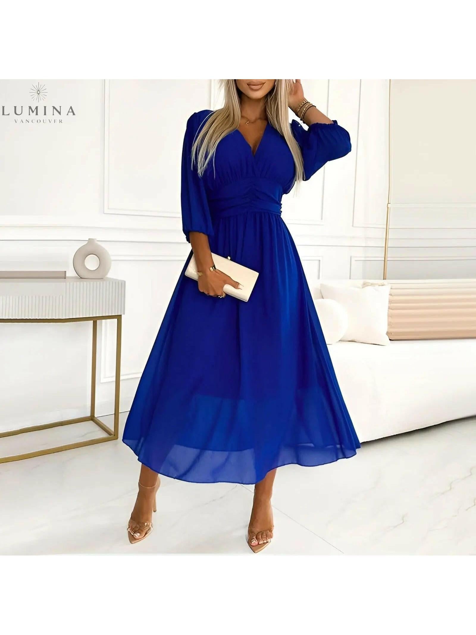 Ana | Stylish Wrap Dress - ginlerie 0
