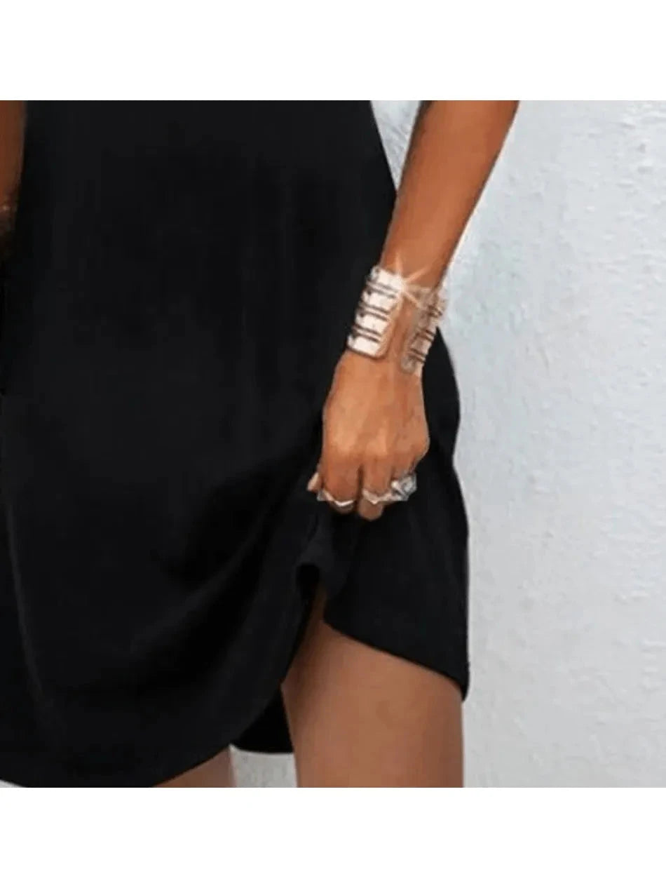Avril | Off-Shoulder Mini Dress - ginlerie 1