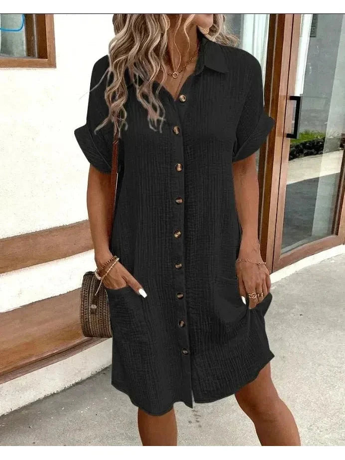Beatrice | Stylish Polo Dress - ginlerie 4