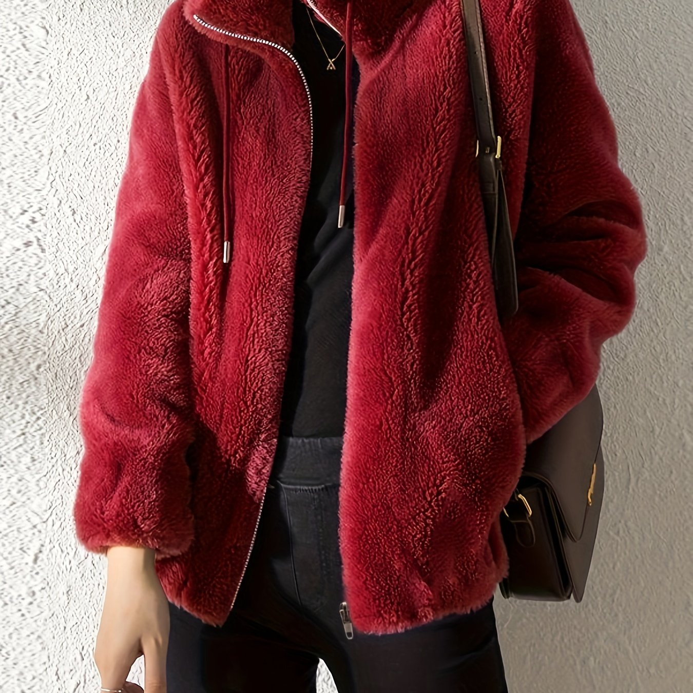 Beatrice | Teddy Fleece Jacket - ginlerie 10