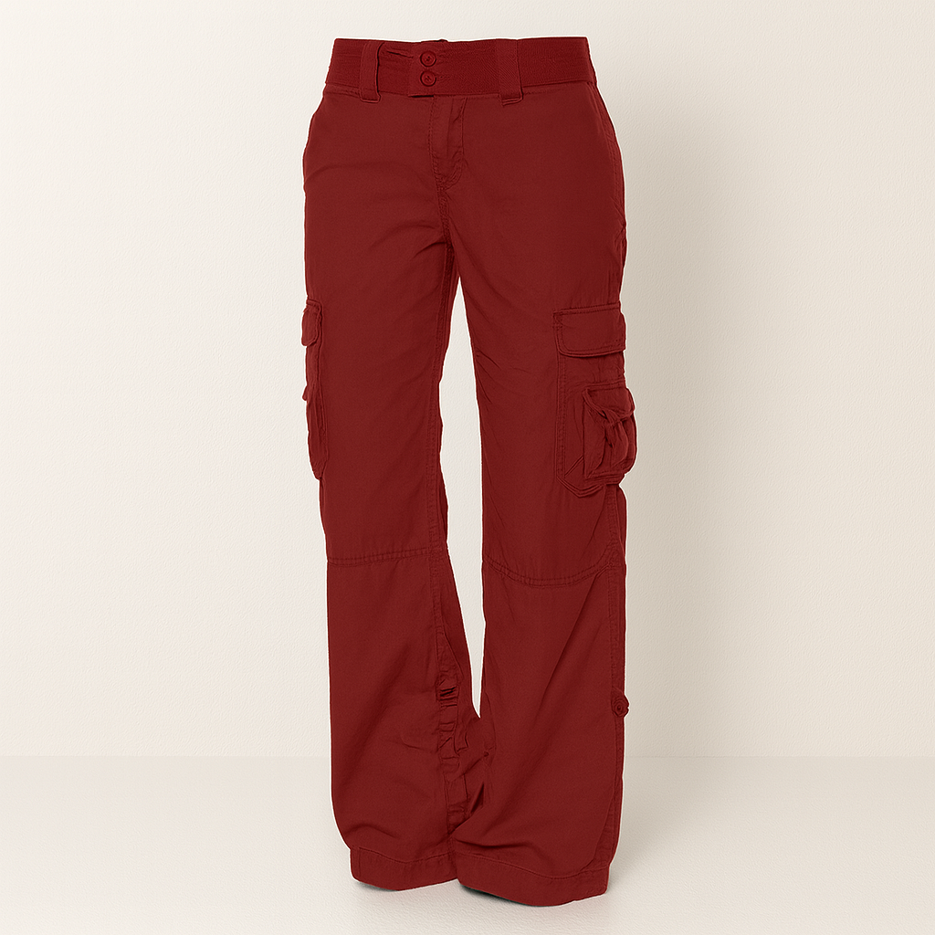 Cathy | Modern Fit Cargo Pants - ginlerie 3