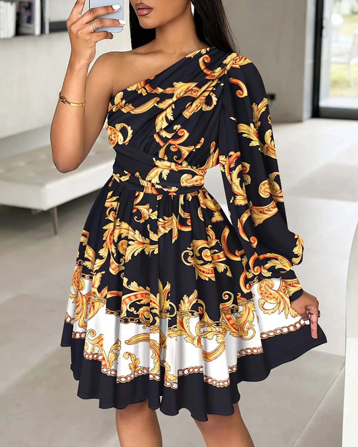 Celeste | A-Line Dress - ginlerie 0