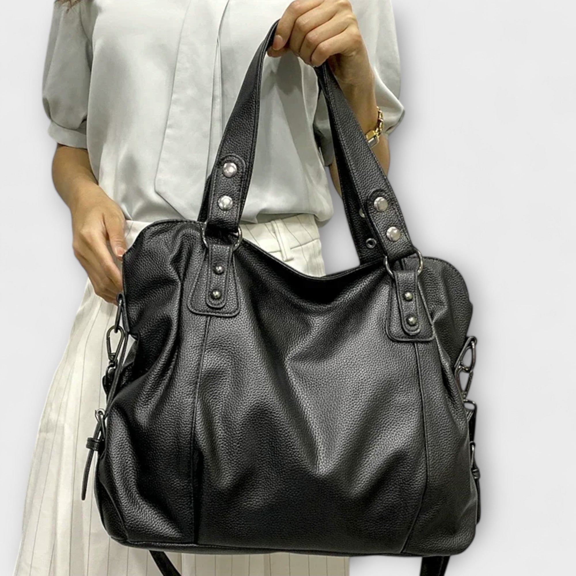 Celeste | Chic Structured Shoulder Bag - ginlerie 3