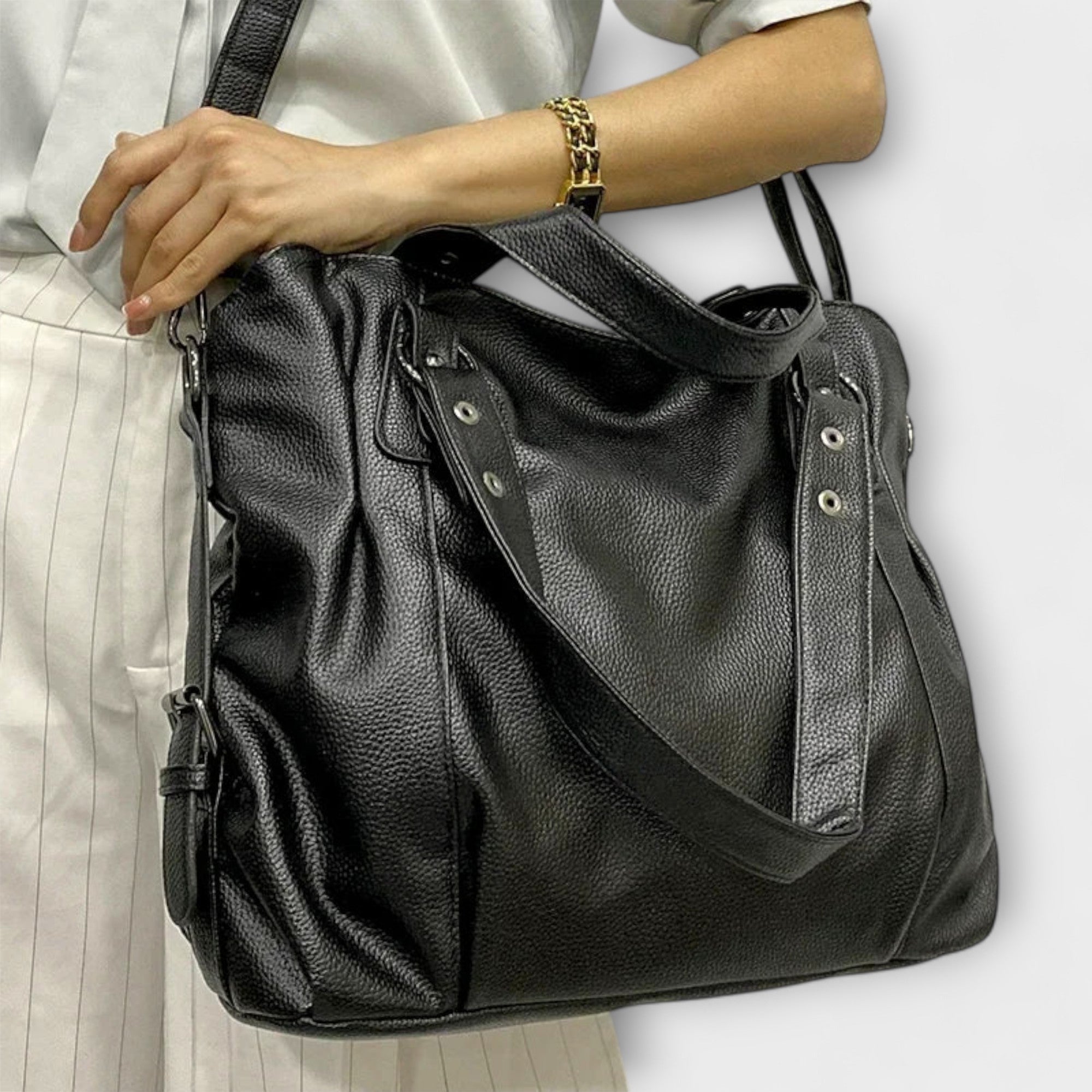 Celeste | Chic Structured Shoulder Bag - ginlerie 4