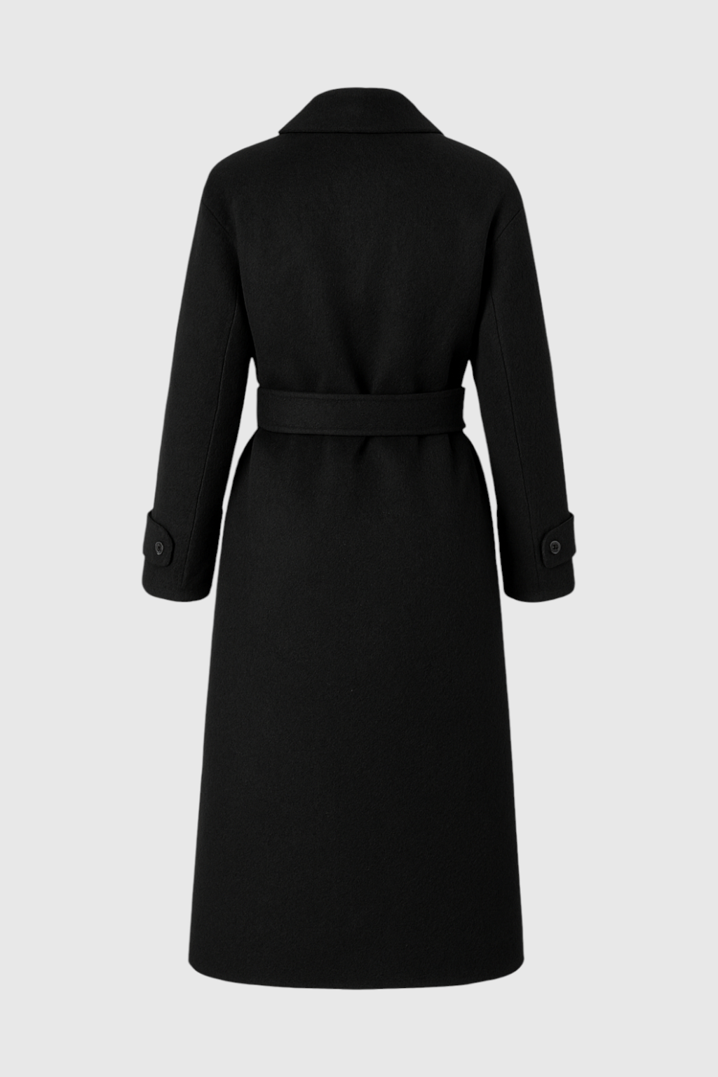 Celeste | Elegant Black Winter Coat - ginlerie 3