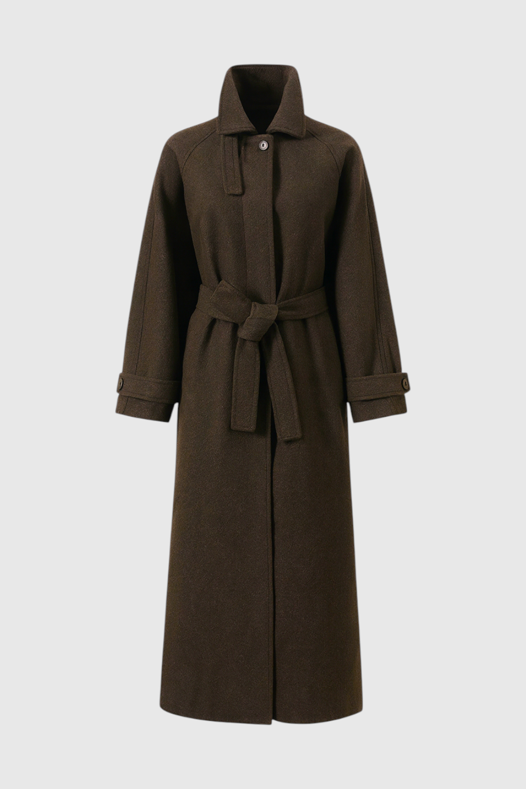 Celeste | Elegant Brown Winter Coat - ginlerie 0