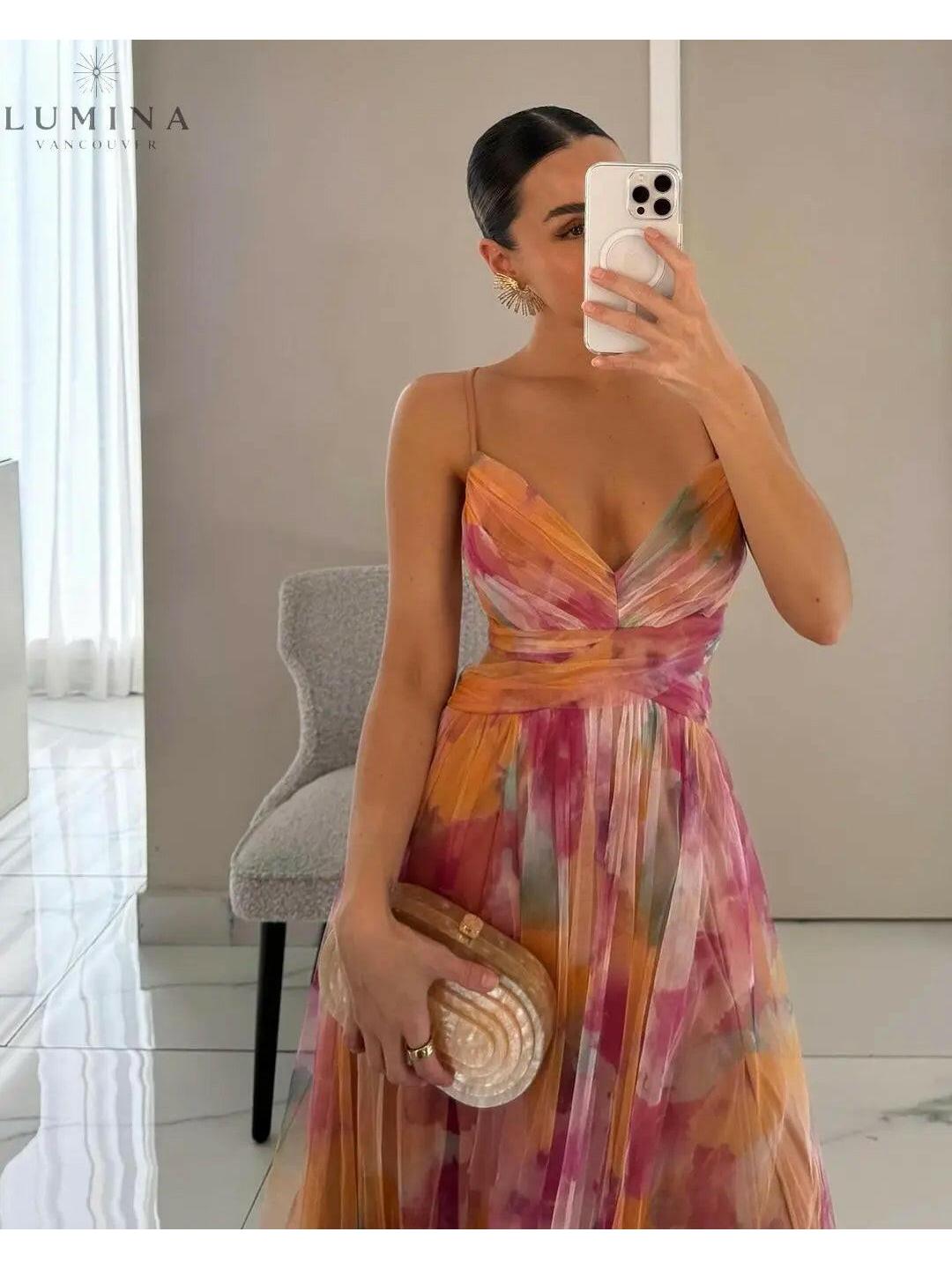 Celeste | Elegant Maxi Dress - ginlerie 2