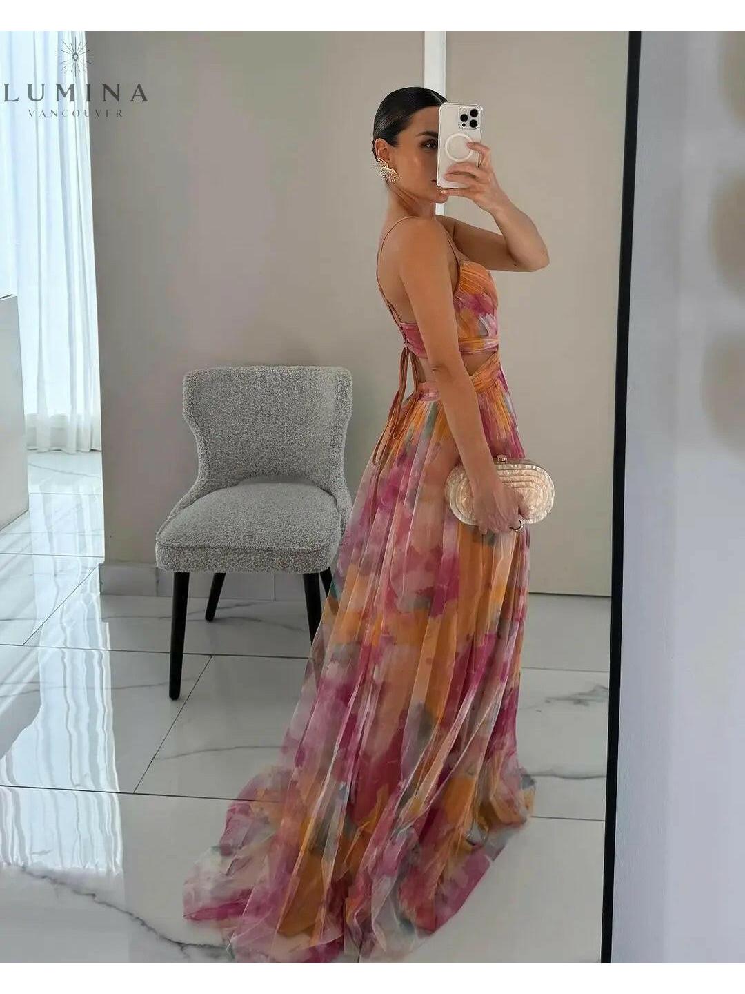 Celeste | Elegant Maxi Dress - ginlerie 3