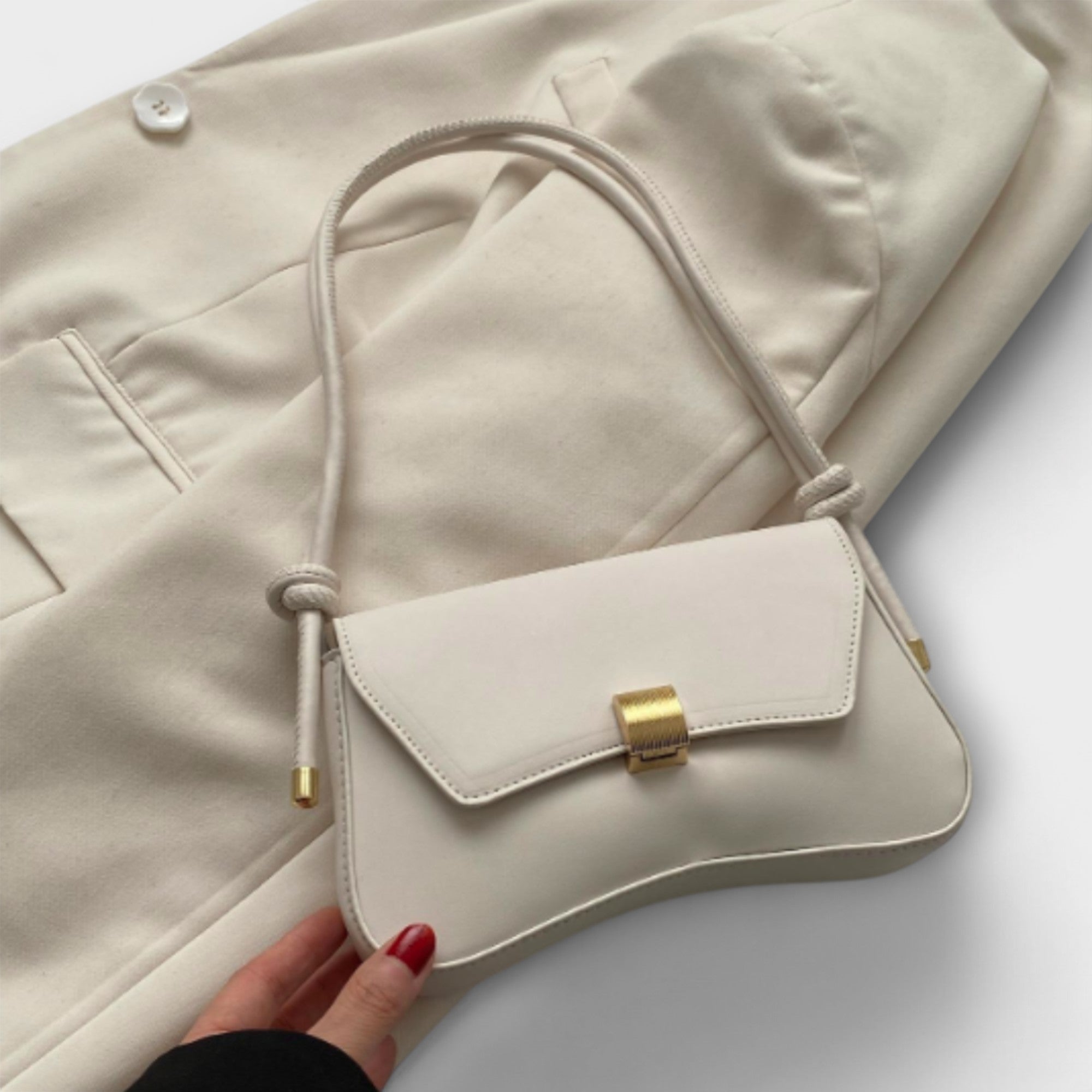 Clara | Black Shoulder Bag - ginlerie 2