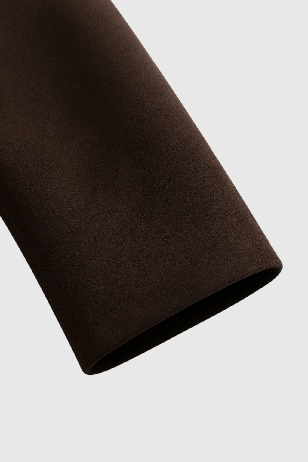 Clara | Brown Anti-Suede Coat - ginlerie 6