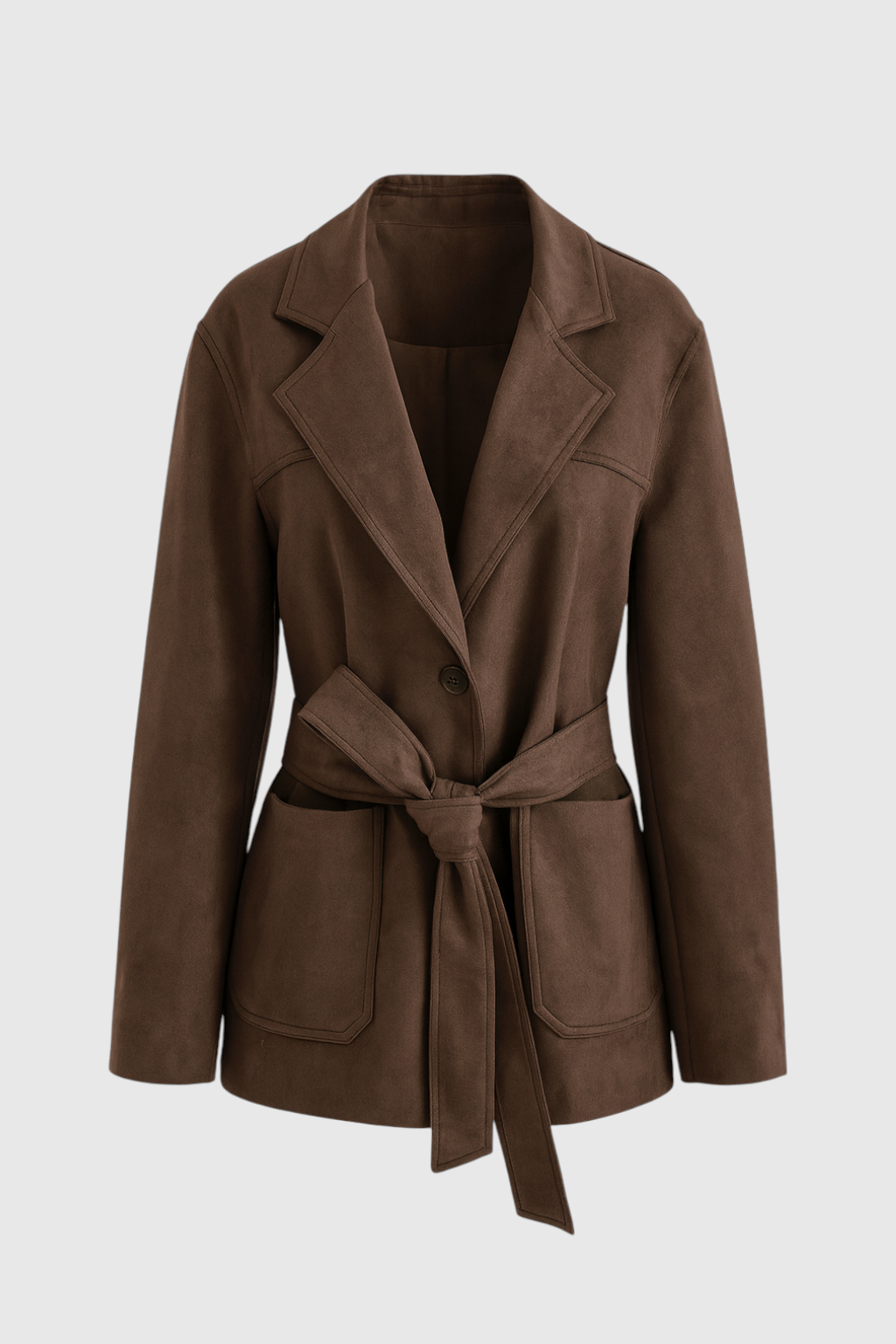Clara | Brown Trench Coat - ginlerie 0