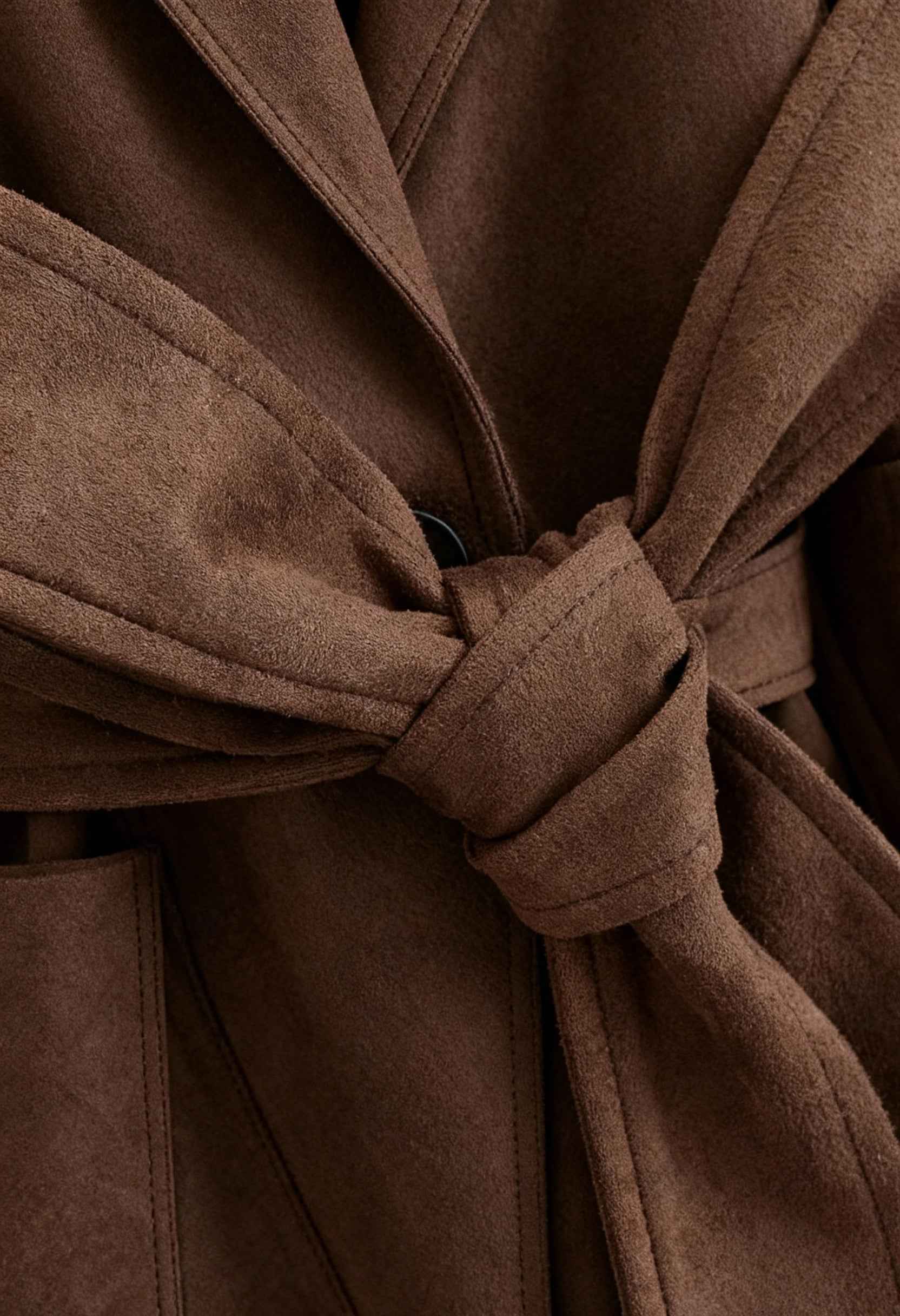 Clara | Brown Trench Coat - ginlerie 4