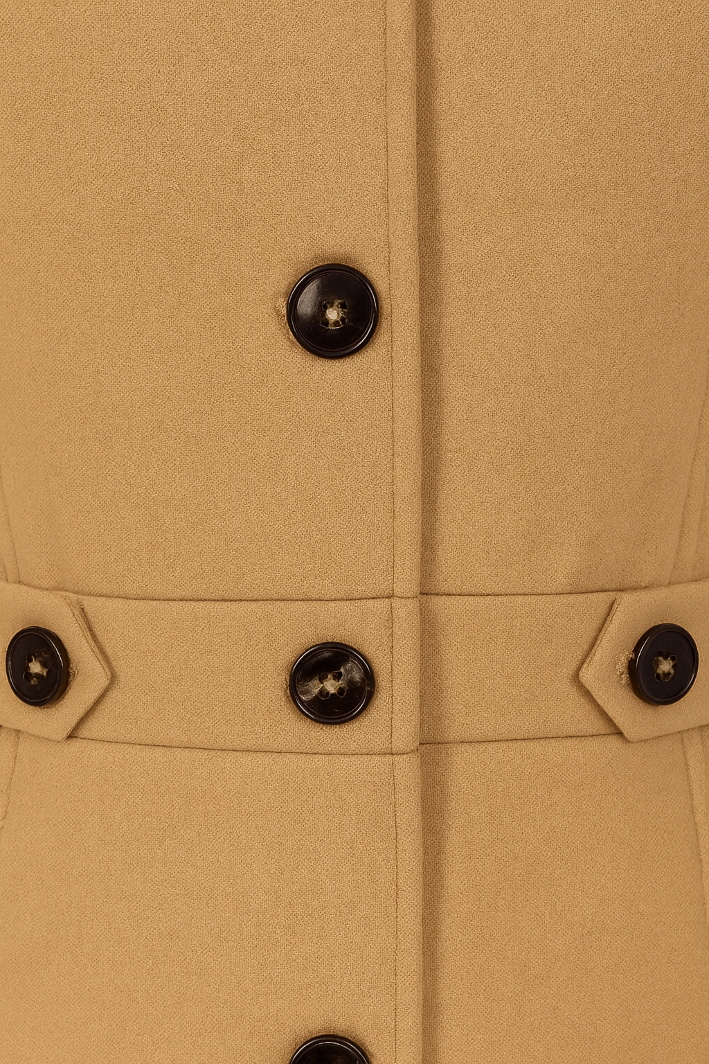 Clara | Chic Khaki Winter Coat - ginlerie 5