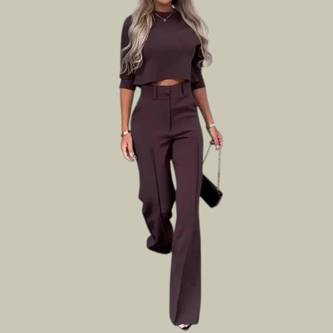 Clara | Chic Relaxed Loungewear Set - ginlerie 0