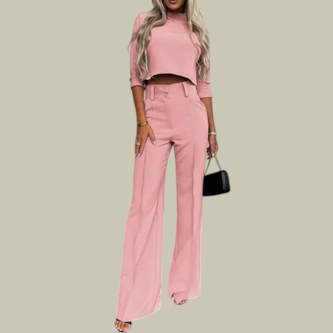 Clara | Chic Relaxed Loungewear Set - ginlerie 4