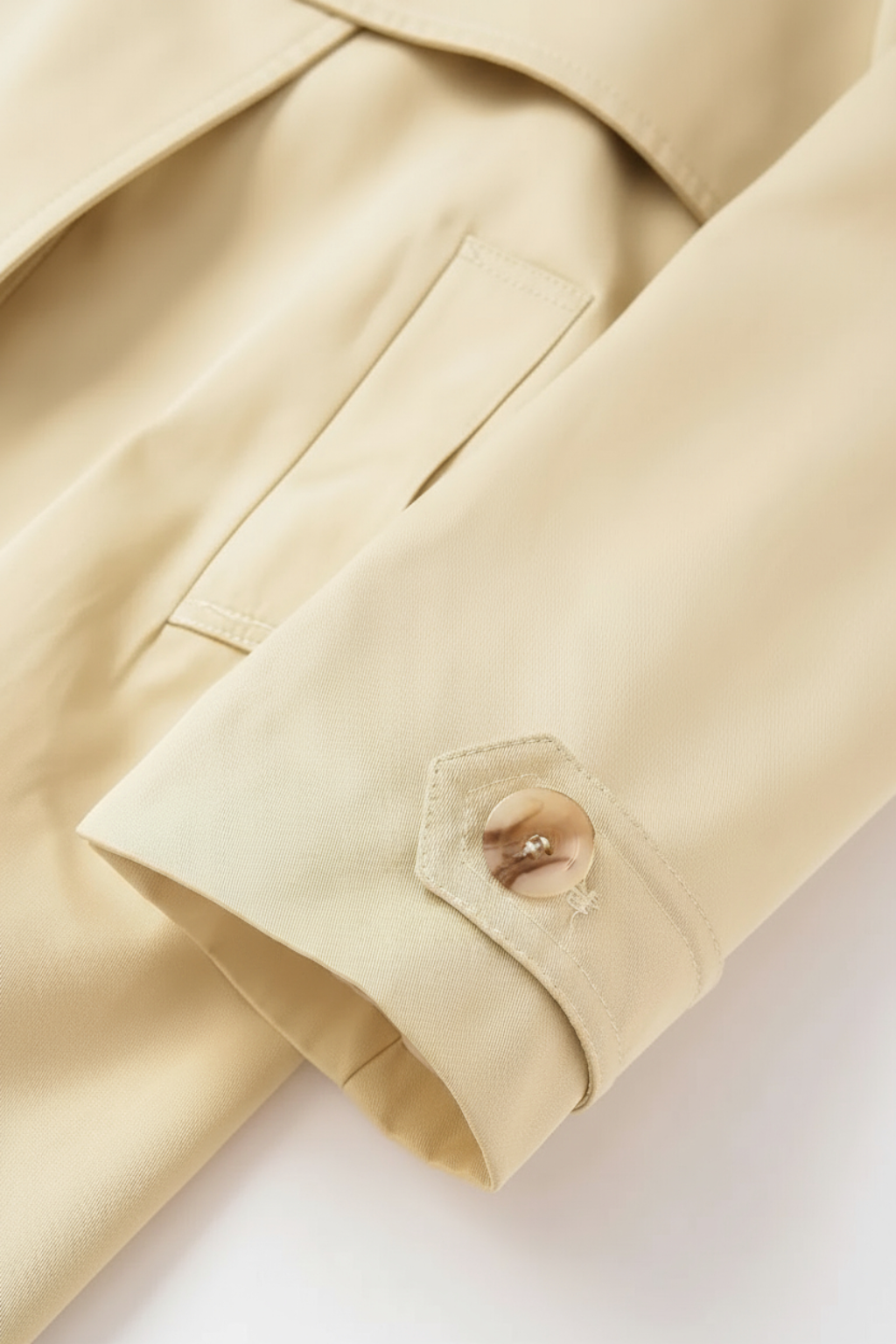 Clara | Classic Beige Trench Coat - ginlerie 6