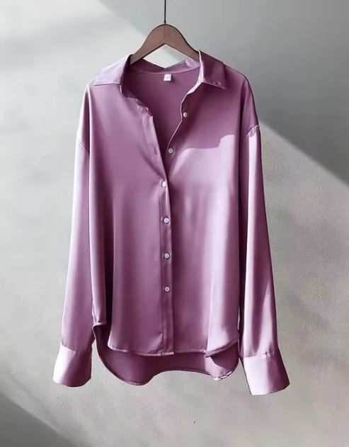 Clara | Classic Button Down Blouse - ginlerie 6