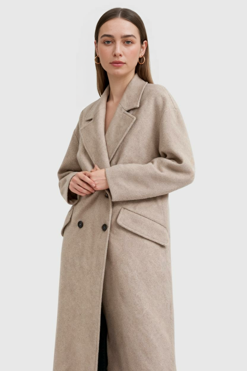 Clara | Double-Breasted Coat - ginlerie 1