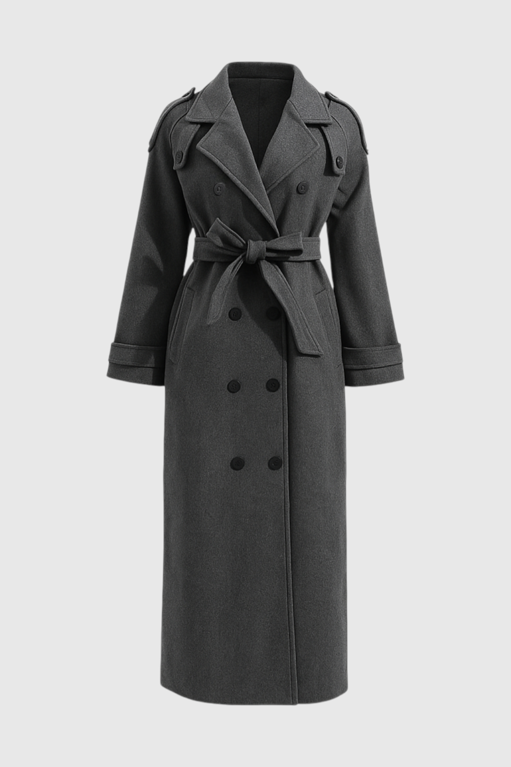 Clara | Double-Breasted Trench Coat - ginlerie 0