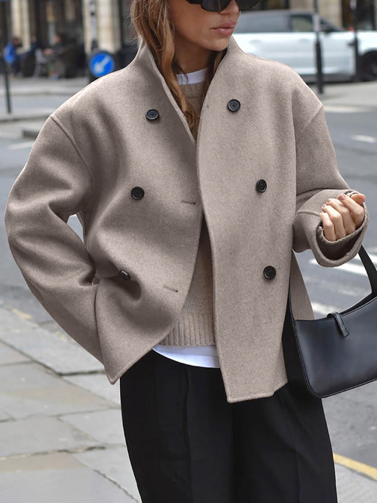 Clara | Double Breasted Wool Coat - ginlerie 0