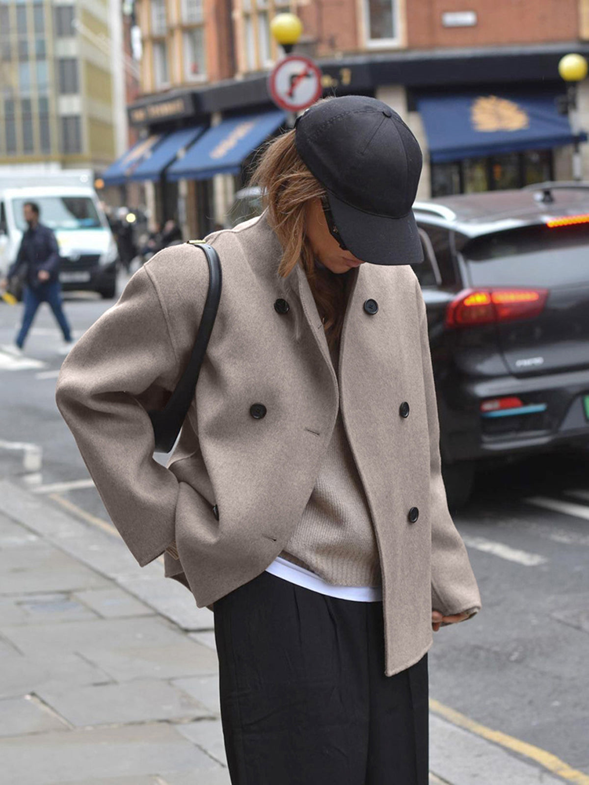 Clara | Double Breasted Wool Coat - ginlerie 1