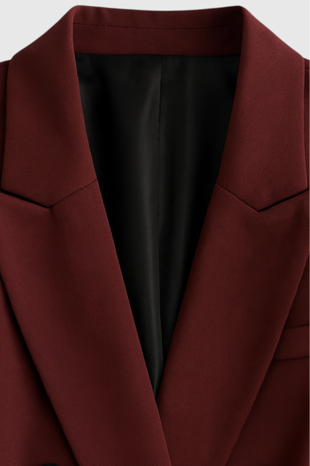 Clara | Elegant Burgundy Blazer - ginlerie 4
