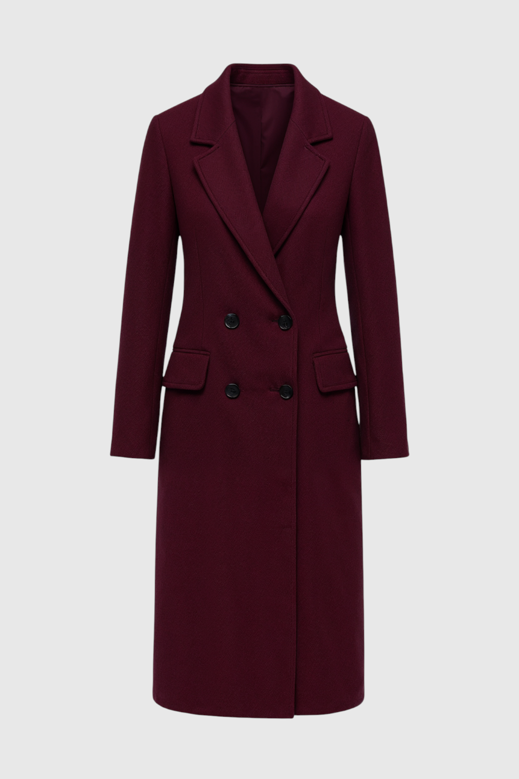Clara | Elegant Double-Breasted Coat - ginlerie 0