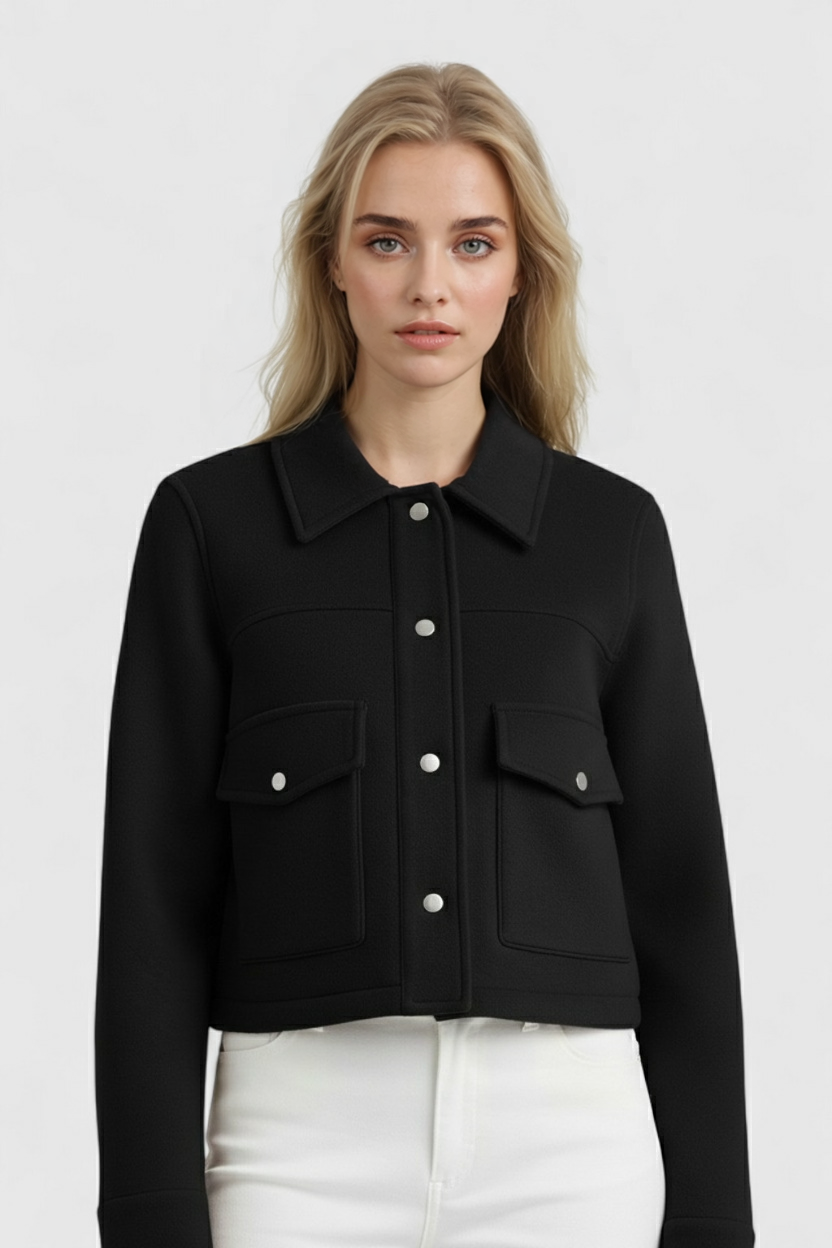 Clara | Elegant Long Sleeve Jacket - ginlerie 1