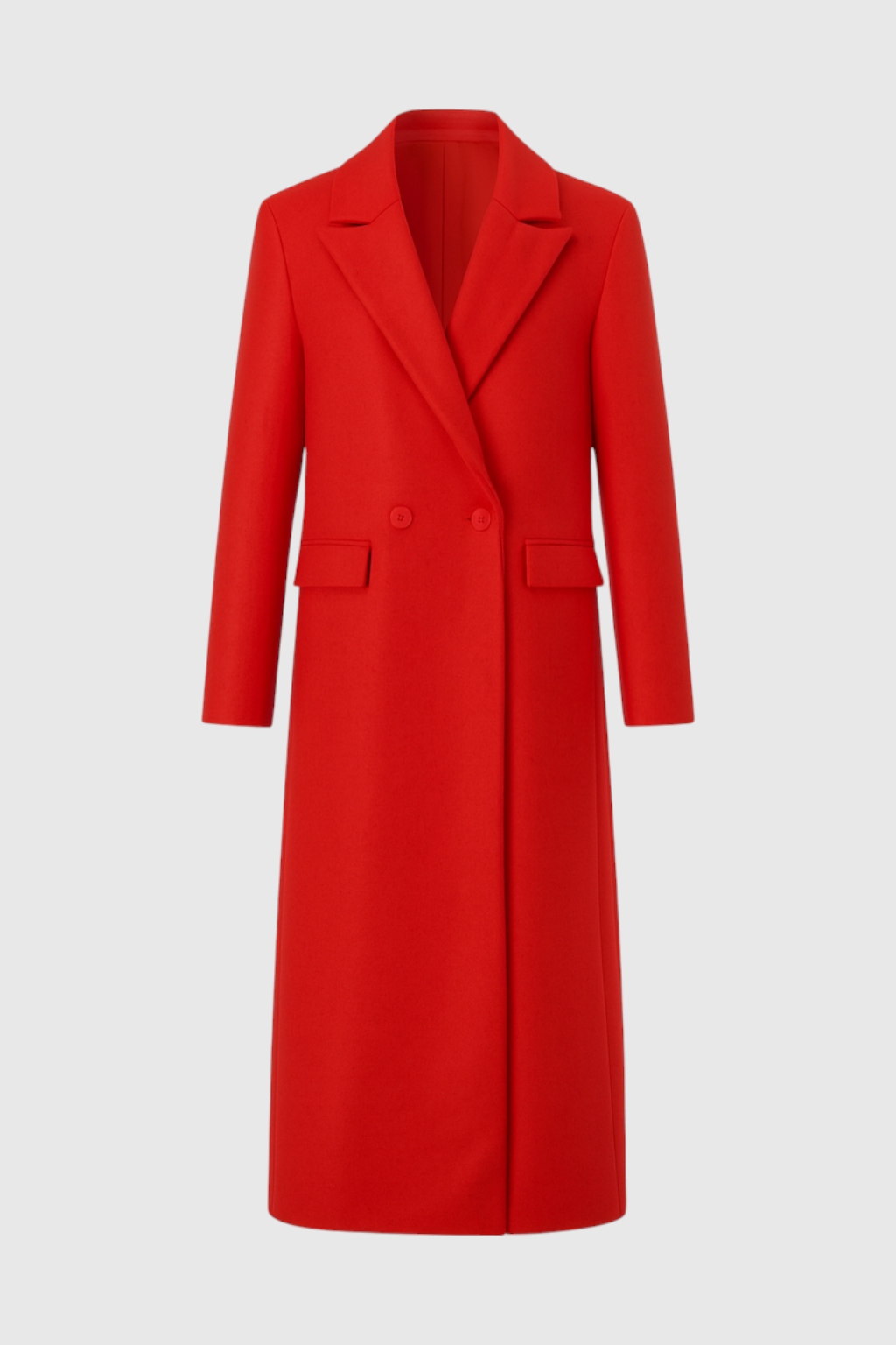 Clara | Elegant Red Winter Coat - ginlerie 0