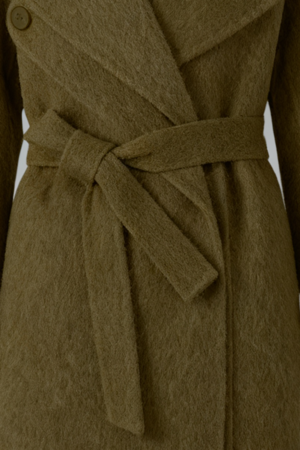 Clara | Khaki Overcoat - ginlerie 5