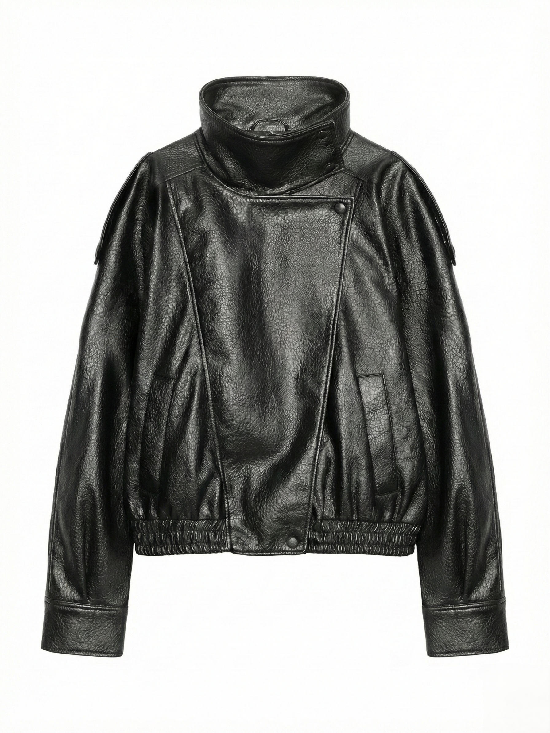 Clara | Oversized High-Neck Jacket - ginlerie 0