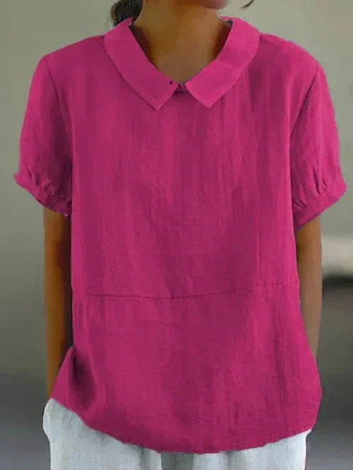 Clara | Peter Pan Collar Blouse - ginlerie 5