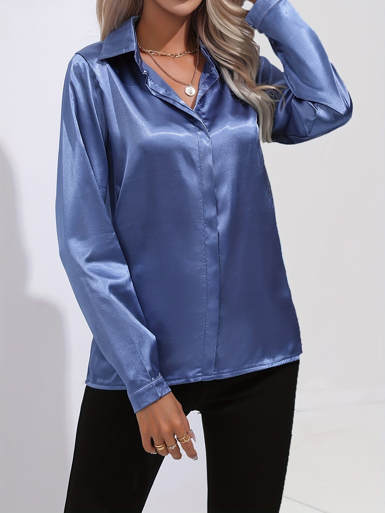 Clara | Silk Blouse - ginlerie 8
