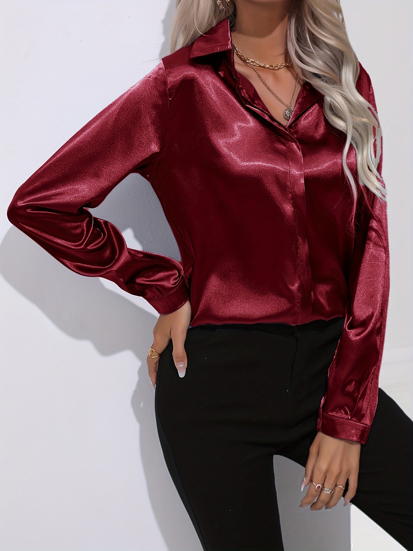 Clara | Silk Blouse - ginlerie 9