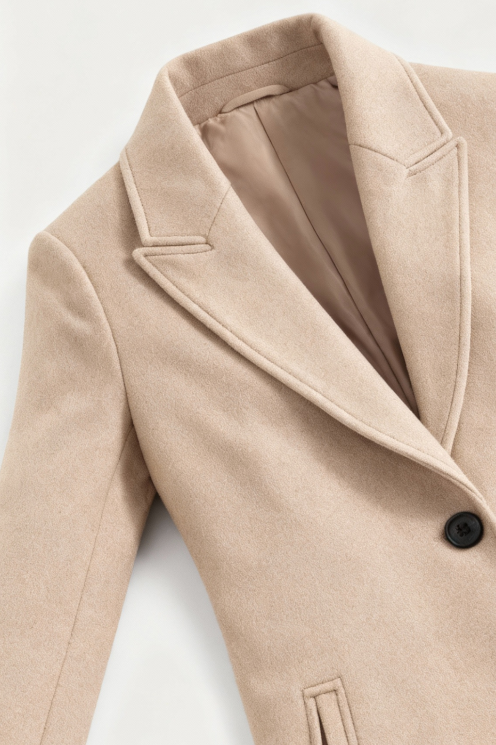 Clara | Stylish Khaki Winter Coat - ginlerie 4