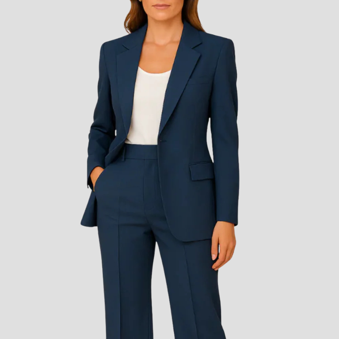 Clara | Tailored Pant Suit for Women - ginlerie 0
