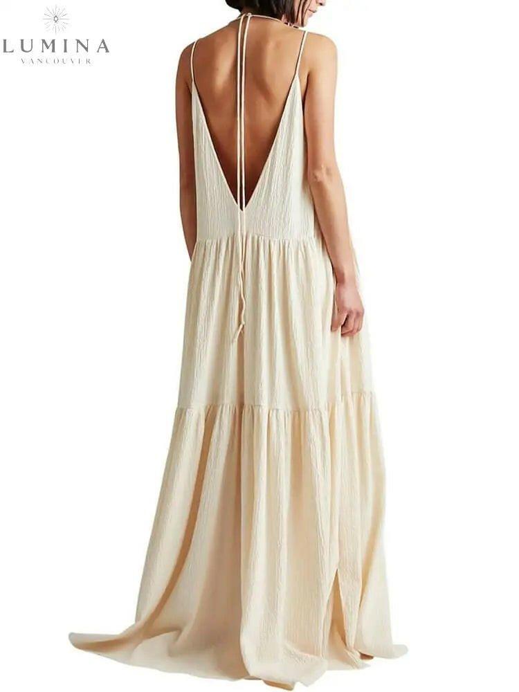 Clarissa - Ocean Breeze Maxi Dress