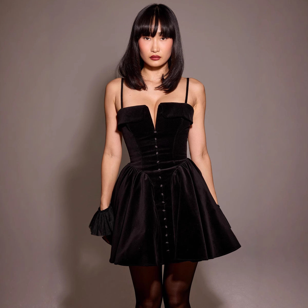 Elena | A-Line Cocktail Dress - ginlerie 0