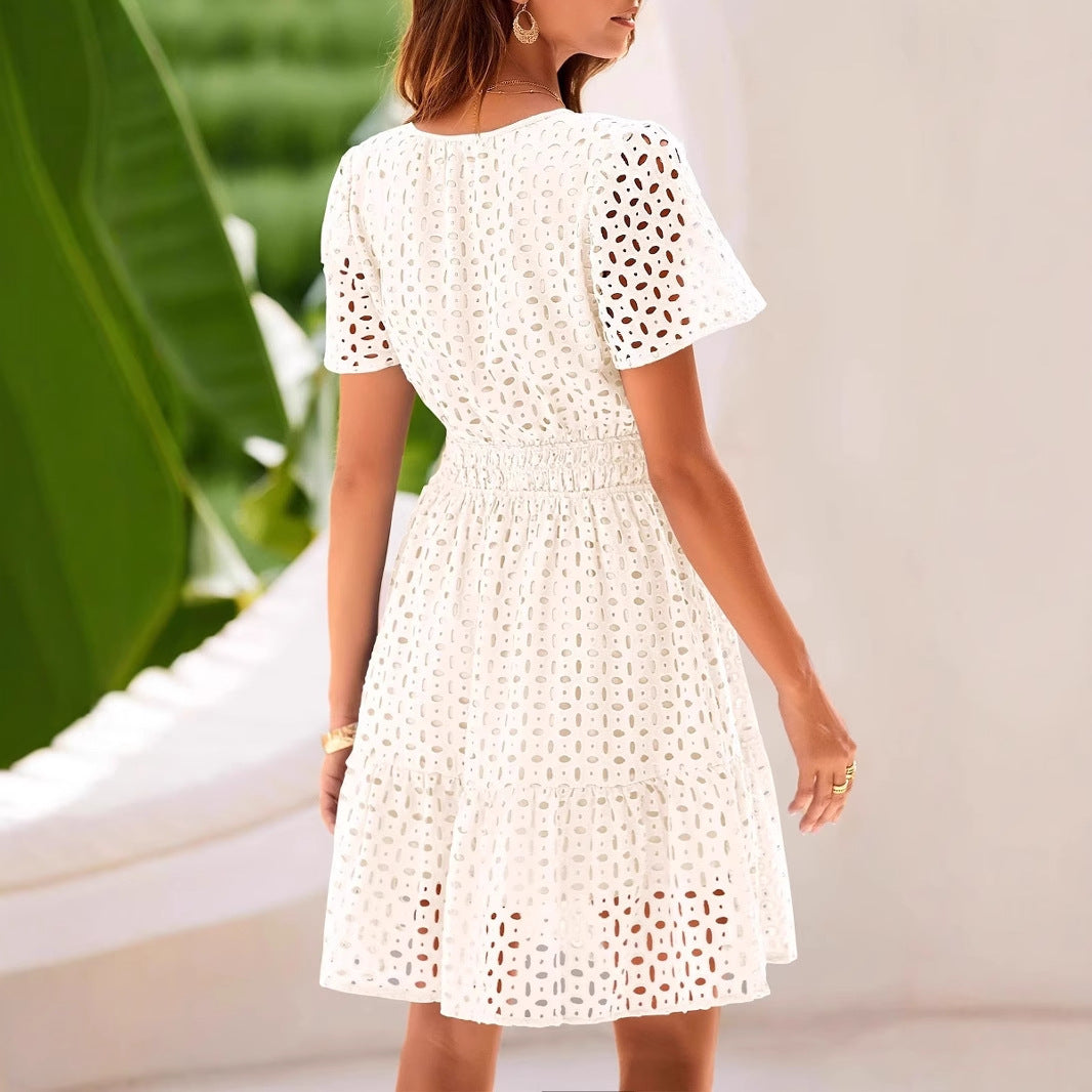 Elena | A-Line Dress - ginlerie 1