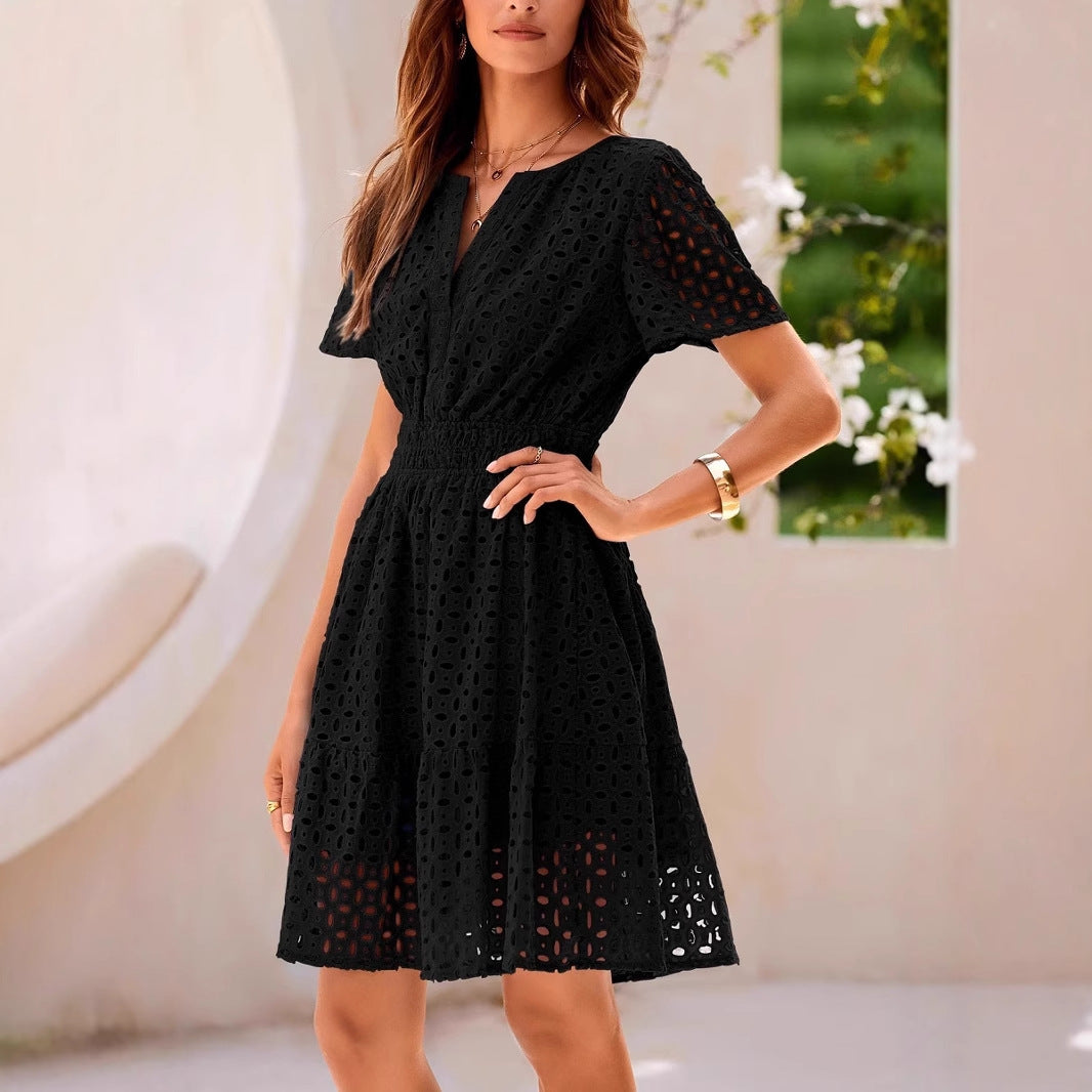 Elena | A-Line Dress - ginlerie 3