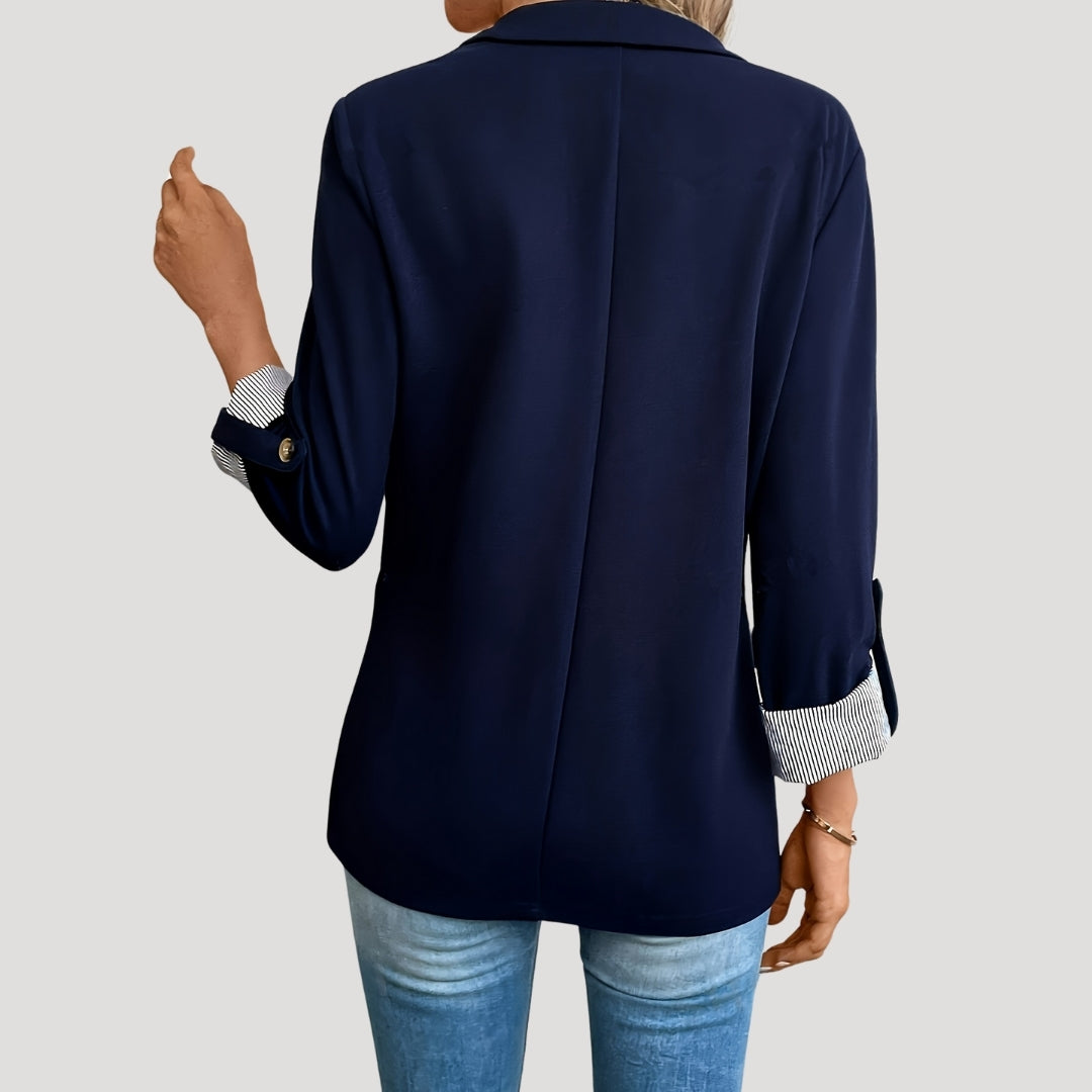 Elena | Black Blazer for Women - ginlerie 1