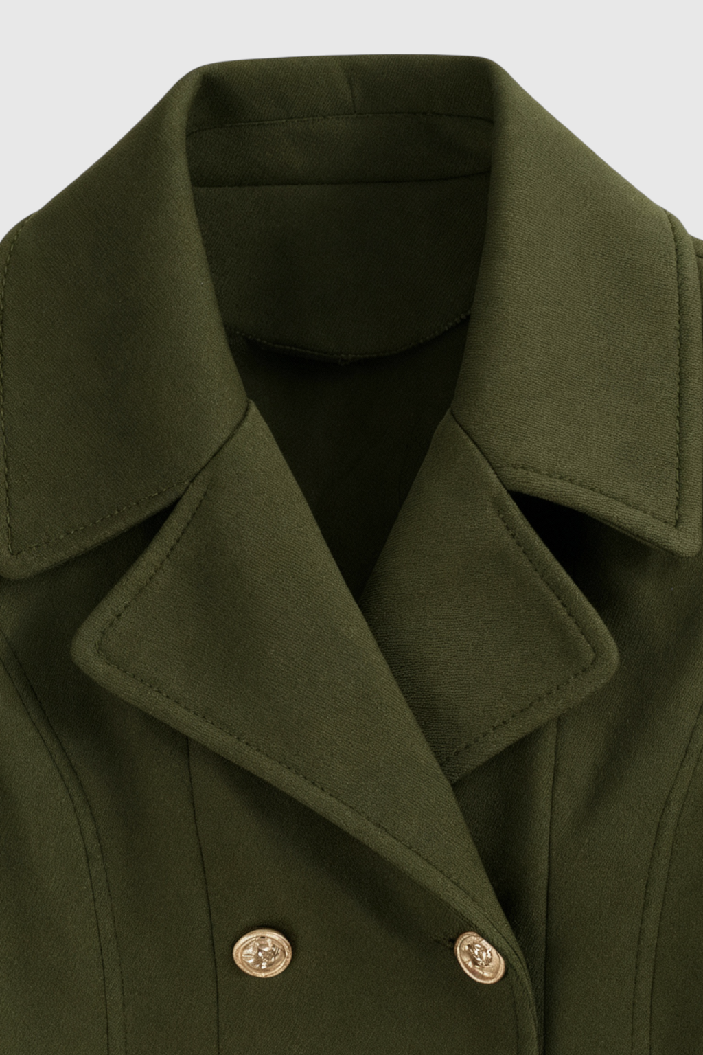 Elena | Black Trench Coat - ginlerie 4