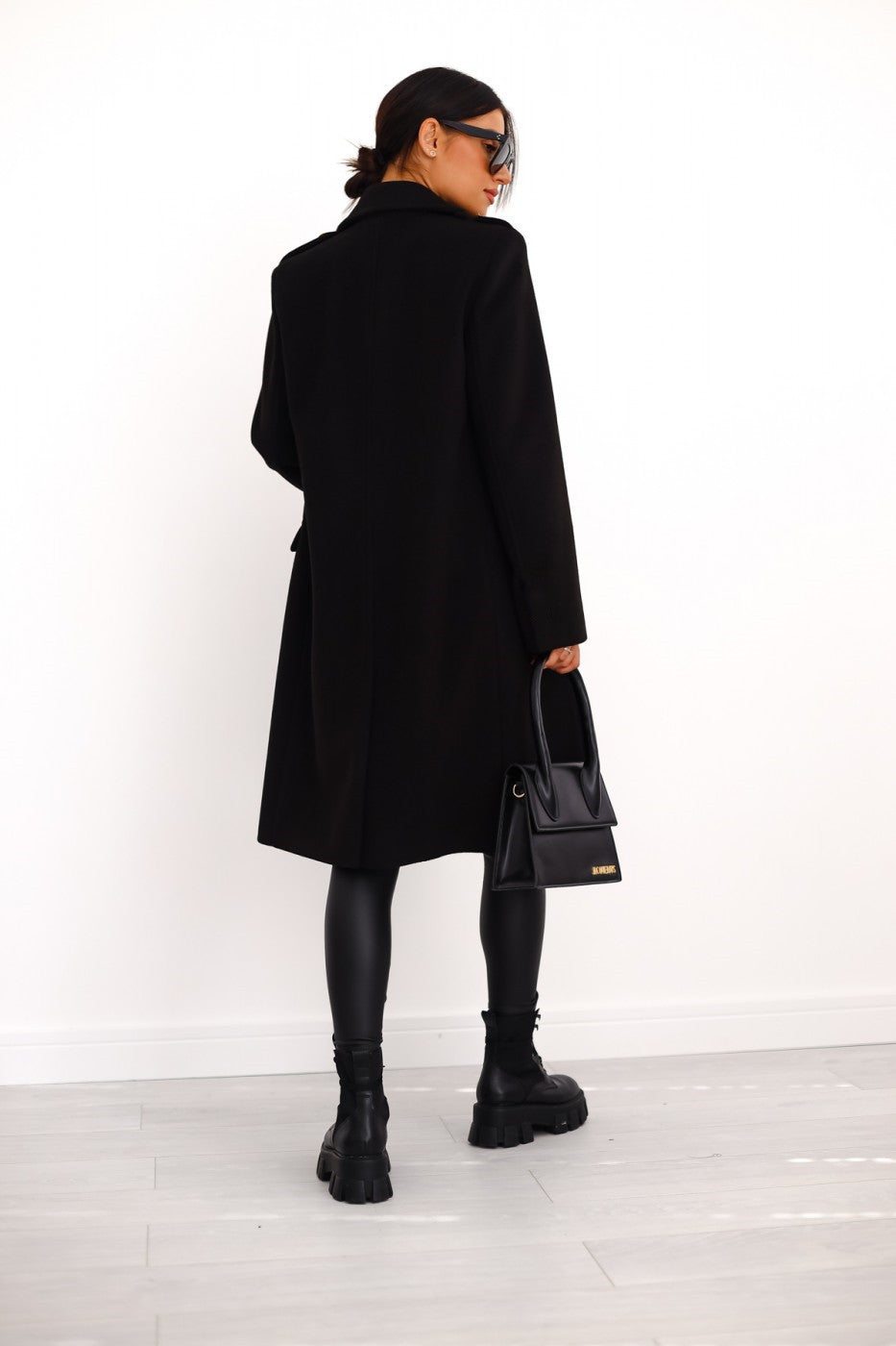 Elena | Double-Breasted Wool Coat - ginlerie 1