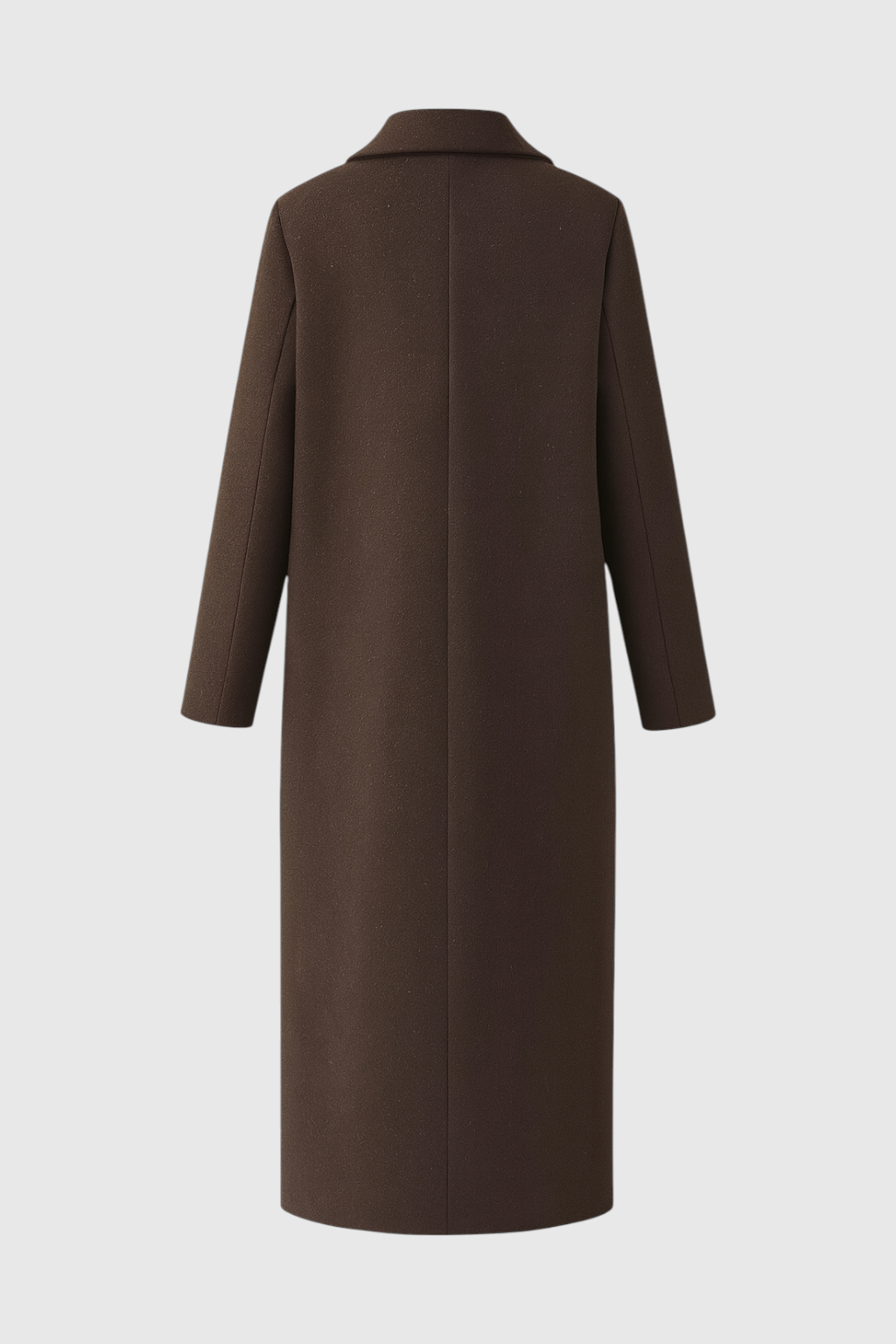 Elena | Elegant Brown Coat - ginlerie 3