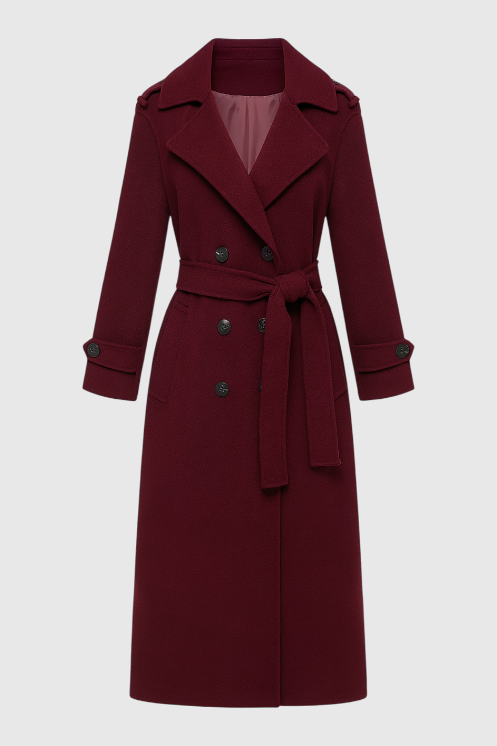 Elena | Elegant Long Coat - ginlerie 0