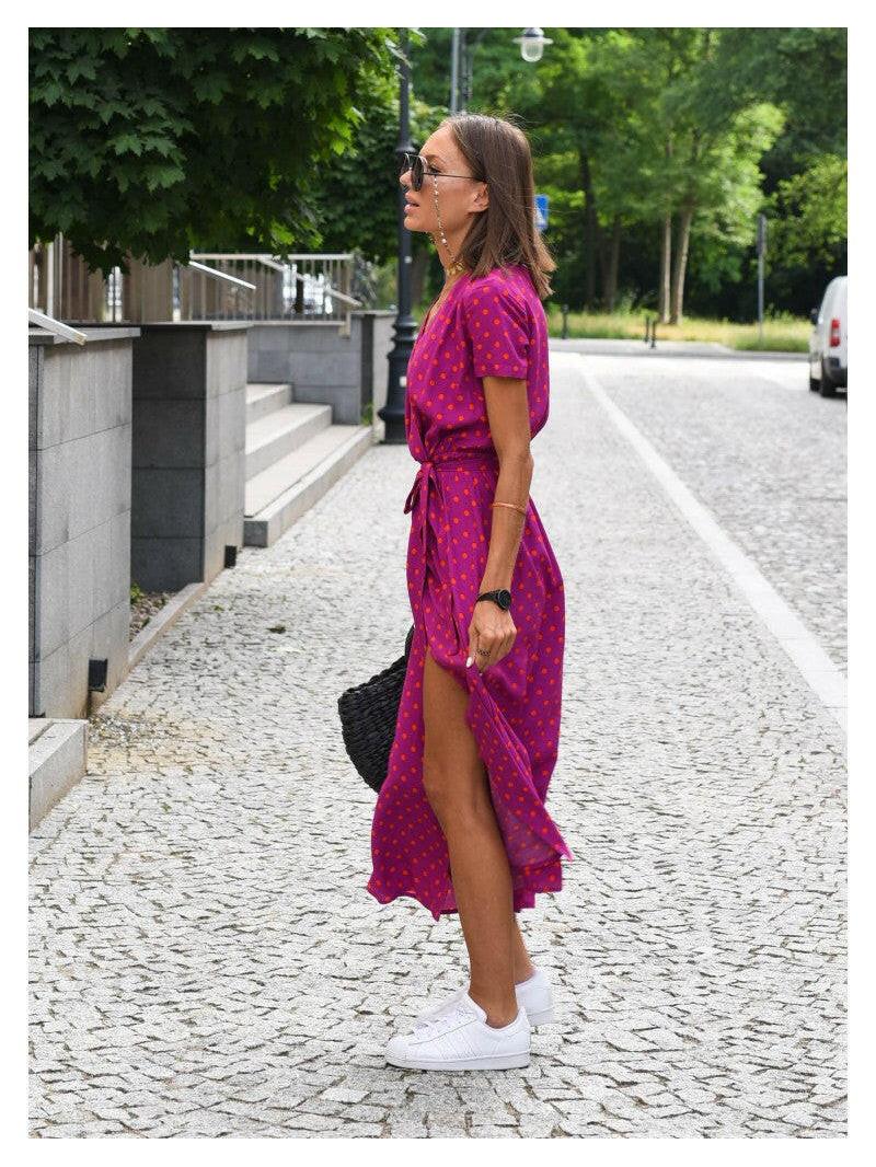 Elena | Elegant White Midi Dress - ginlerie 5